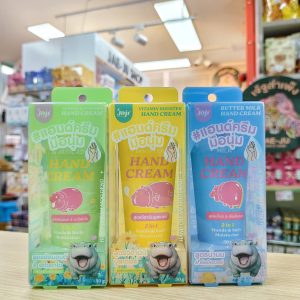 Joji secret young butter milk hand cream โจจิ วีเคร็ท แฮนด์มาส์ก บำรุงมือสีฟ้า 50g