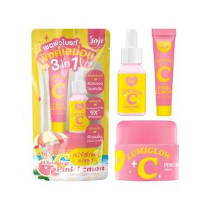 Joji secret young lumiglow-c pink lemon โจจิ ซีเคร็ท ลูมิโกลว์-ซี พิ้งค์ เลม่อน 10g.
