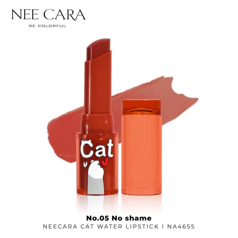 Nee cara cat water lipstick#no shame นีคาร่า แคท วอเตอร์ ลิปสติก - No.5 No shame