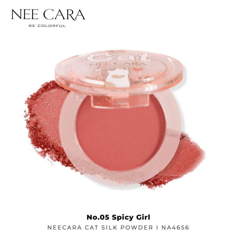 Nee cara cat silk powder blush นีคาร่า แคท ซิลค์ พาวเดอร์ บลัช - No.N4656-05
