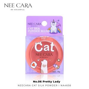 Nee cara cat silk powder blush นีคาร่า แคท ซิลค์ พาวเดอร์ บลัช