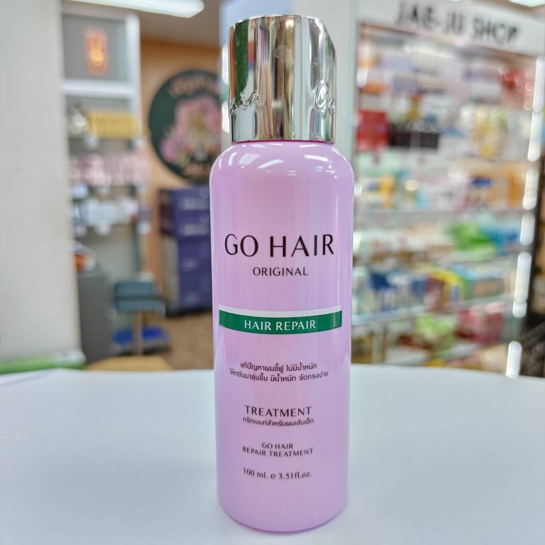 Go hair original โกแฮร์ รีแพร์ ทรีทเม้นท์ 100ml. - Pink