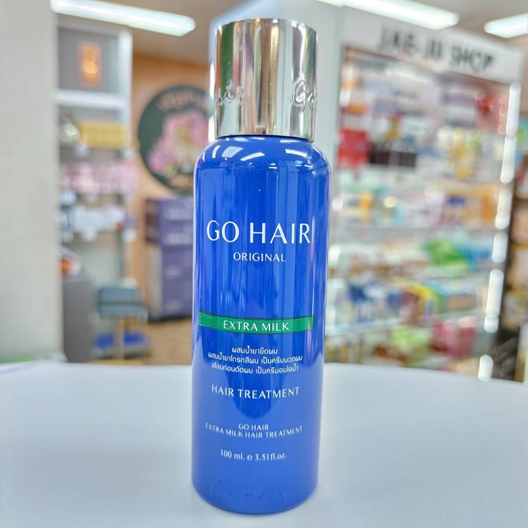 Go hair original โกแฮร์ รีแพร์ ทรีทเม้นท์ 100ml. - Dark blue