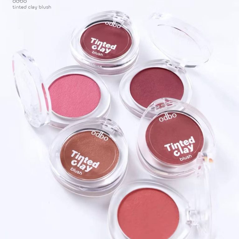 OD1326 odbo tinted clay blush โอดีบีโอ ทิ้นเท็ด เคลย์ บลัช 5g. - 02.Sunbaked peach