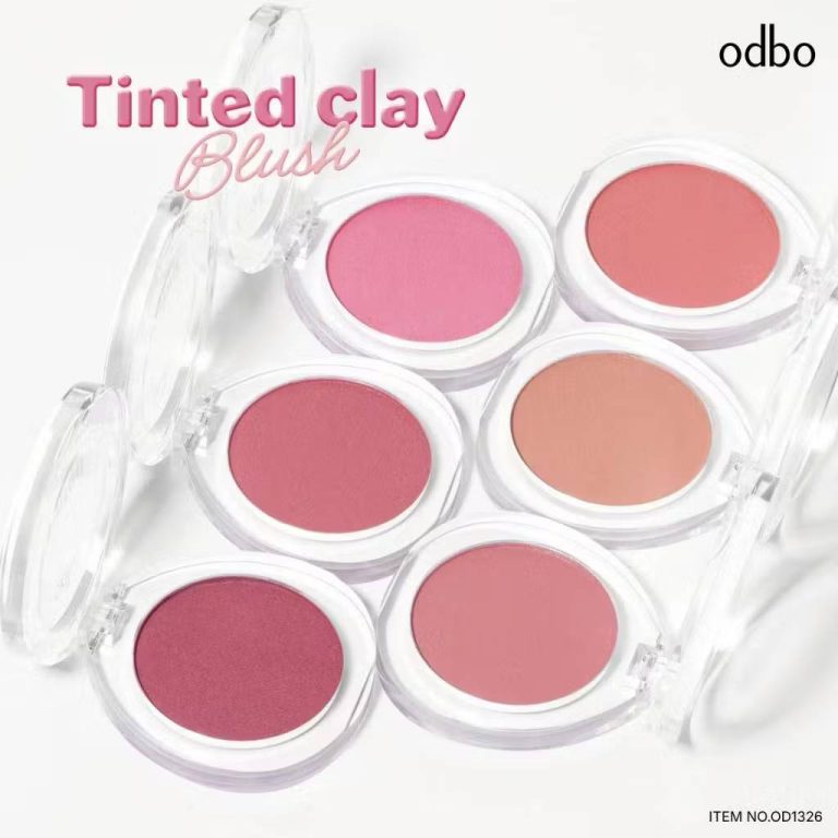OD1326 odbo tinted clay blush โอดีบีโอ ทิ้นเท็ด เคลย์ บลัช 5g. - 03.Coral whisper
