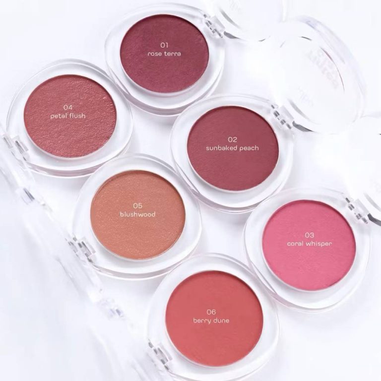 OD1326 odbo tinted clay blush โอดีบีโอ ทิ้นเท็ด เคลย์ บลัช 5g. - 01.Rose terra