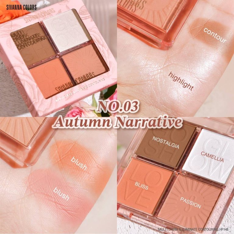 SIVANNA COLORS MULTI CHEEK ILLUMINATE CONTOURING - AUTUMN NARRATIVE