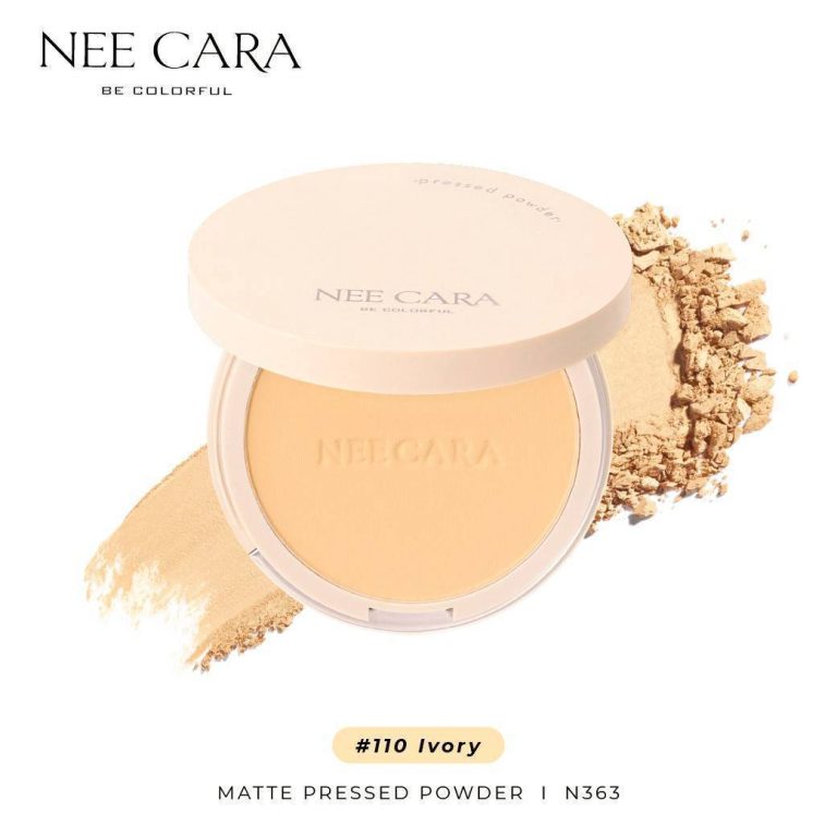 N363 Nee cara matte pressed powder นีคาร่า แมท เพรส พาวเดอร์ 10g. - 01.สี#110