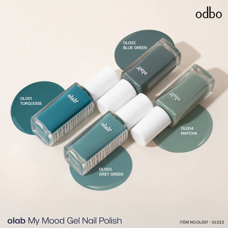 odbo OLAB my mood gel nail polish โอแลป มายมู้ด เจล เนล โพลีช สีทาเล็บ - NO.01