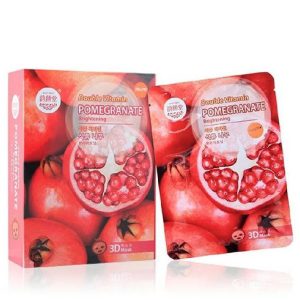 Jl013P EAST SKIN Vitamin Dmask Pome granate อิส-สกิน มาส์ค ทับทิม 38mlx10pcs