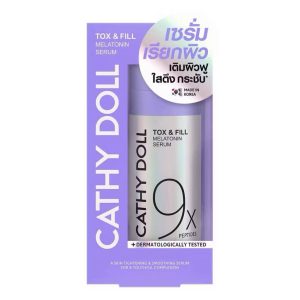 Cathy doll tox&fill melatonin serum 9x peptides 30ml.