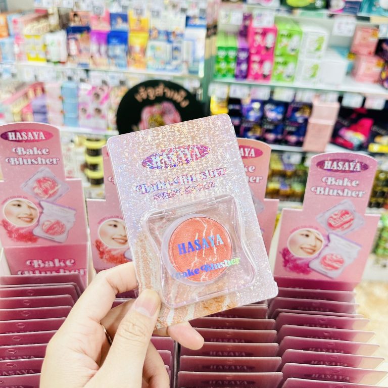 H-3827 Hasaya bake blusher ฮาซาย่า เบค บลัชเชอร์ 4.2gx12pcs Price: 370/box 12pcs - NO.03