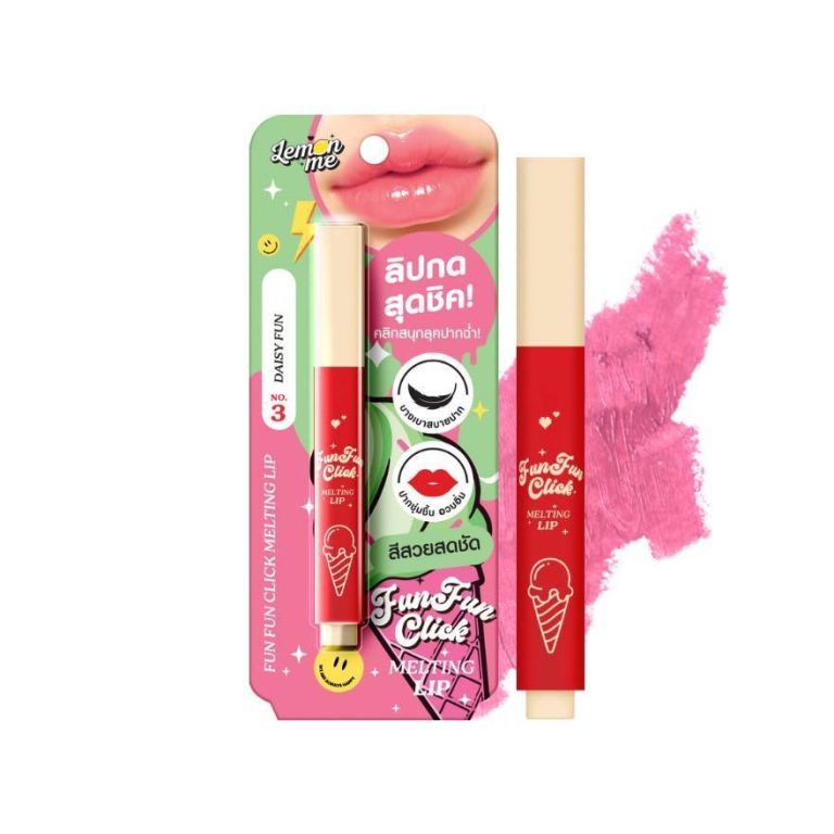 Lemon me fun fun click melting lip เลม่อน มี ฟัน ฟัน ลิป 1.8g - 03.DAISY FUN
