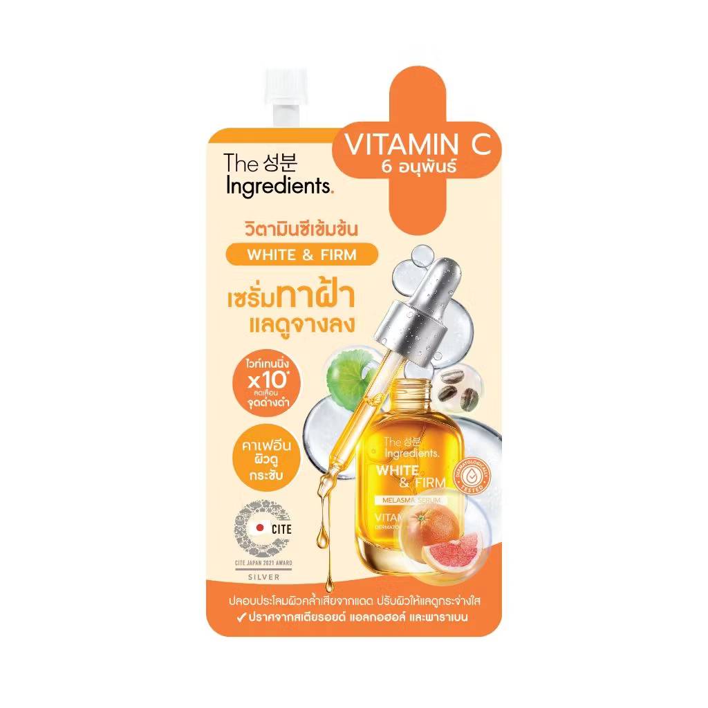 The Ingerdients vitamin c white and firm serum 7gx6pcs - Image 7