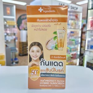 The Ingerdients cica sunny bright hybrid uv watery gel spf 50+ pa++++ 7gx6pcs