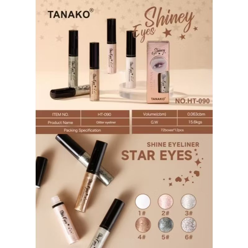 HT090#1-6 Tanako star eyes shine eyeliner ทานาโกะ สตาร์ อายไซน์ อายไลเนอร์ 5ml. - Image 11