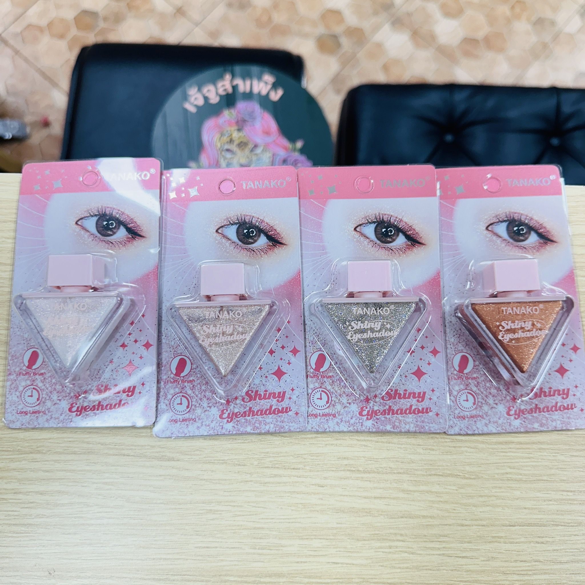 HT-088#1-4 Tanako shiny eyeshadow ทานาโกะ วายน์นี่ อายแชโดว์ 5.4mlx12pcs - Image 3