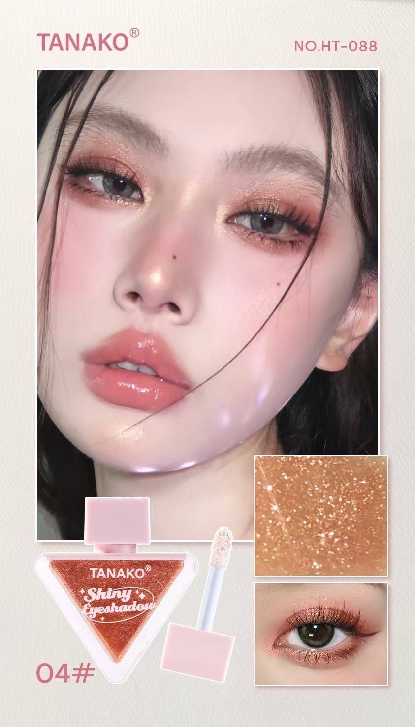 HT-088#1-4 Tanako shiny eyeshadow ทานาโกะ วายน์นี่ อายแชโดว์ 5.4mlx12pcs - Image 15