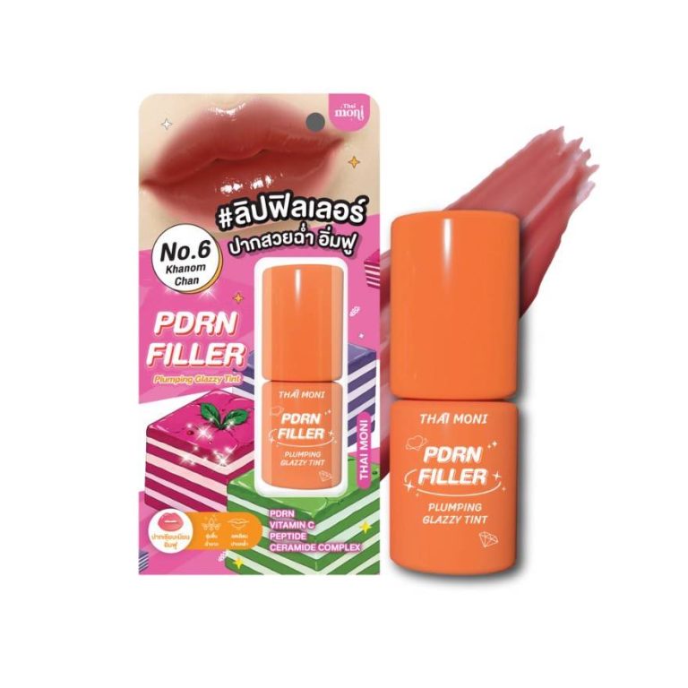 Thai moni pdrn filler plumping glazzy tint fu ไทย โมนิ พีดีแอร์เอ็น ทิ้นท์ 2.5g. - 06.Khanom chan