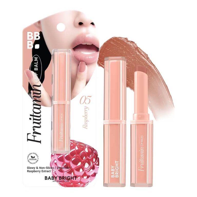 Baby bright fruitamin lip balm 1.5g - 05.Raspberry