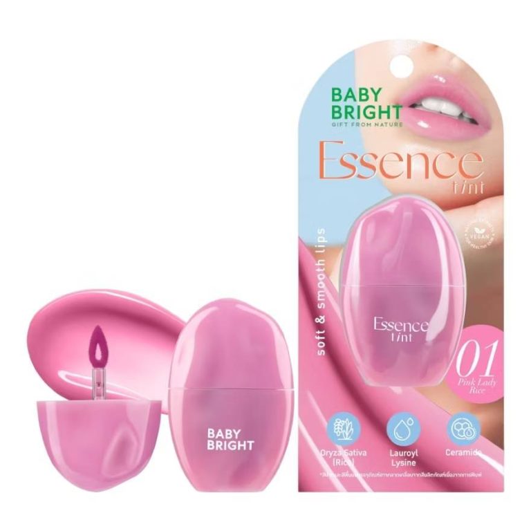 Baby bright essence tint เบบี้ไบร์ท เอสเซนส์ทินท์ 3.5g - 01.Pink lady rice