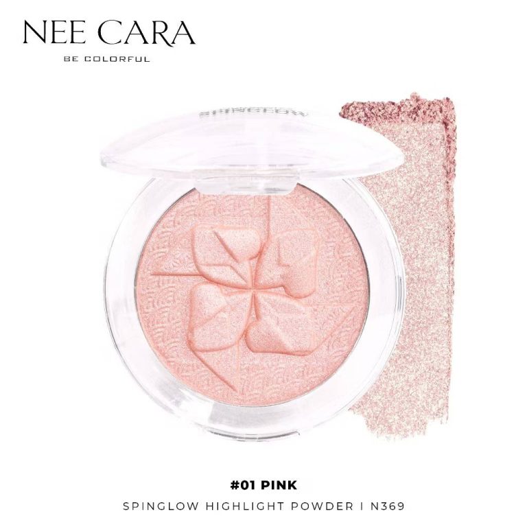 Nee cara spinglow highlighting powder นี คารา บี คัลเลอร์ฟูล สปรินโกลว์ ไฮไลท์ติ้ง พาวเดอร์ 10g. - No.01