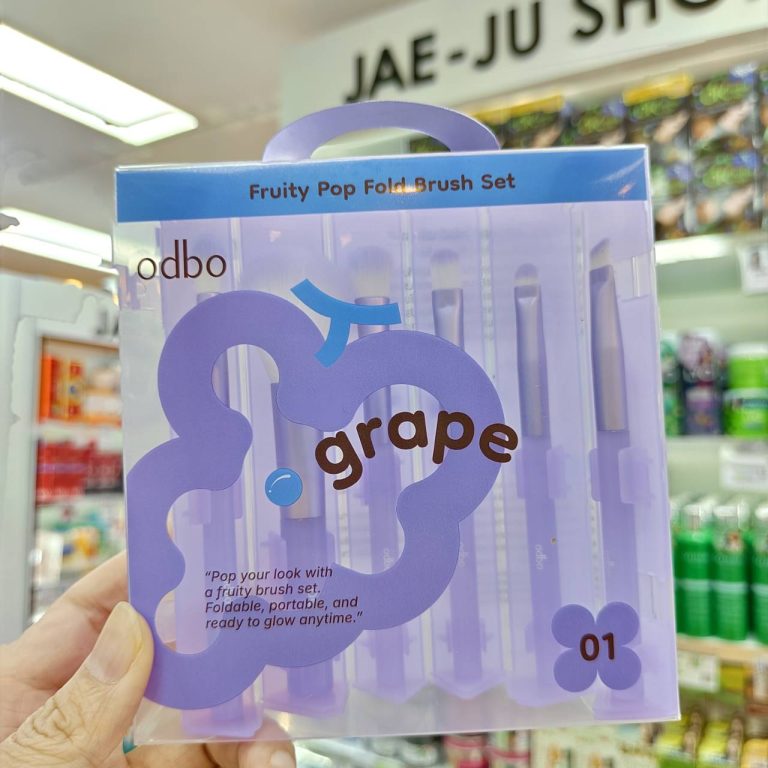 OD8080 odbo fruity pop fold brush set - 01.grape