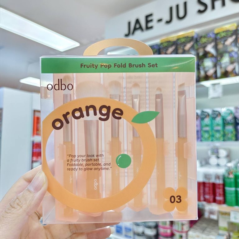 OD8080 odbo fruity pop fold brush set - 03.orange