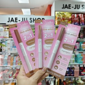 OD4013 Odbo Contour X Highlight Duo Stick โอดีบีโอ คอนทัวร์ เอ็กซ์ไฮไลท์ ดูโอ้ สติ๊ก