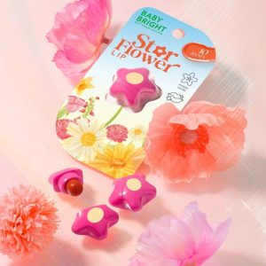 Baby Bright Gift from nature star flower lip 0.95g เบบี้ไบร์ท สตาร์ฟลาวเวอร์ลิป