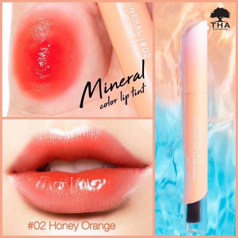 THA Mineral Color Lip Tint - HONEY ORANGE