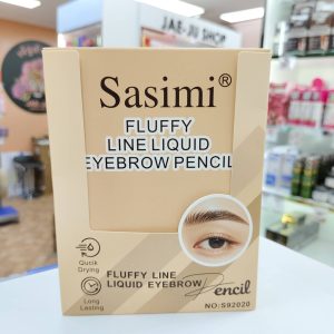 S92020 Sasimi fluffy line liquid eyebrow pencil ซาซิมิ ฟลัฟฟี่ ไลน์ ลิควิด อายโบรว์ เพนซิล 0.6ml.