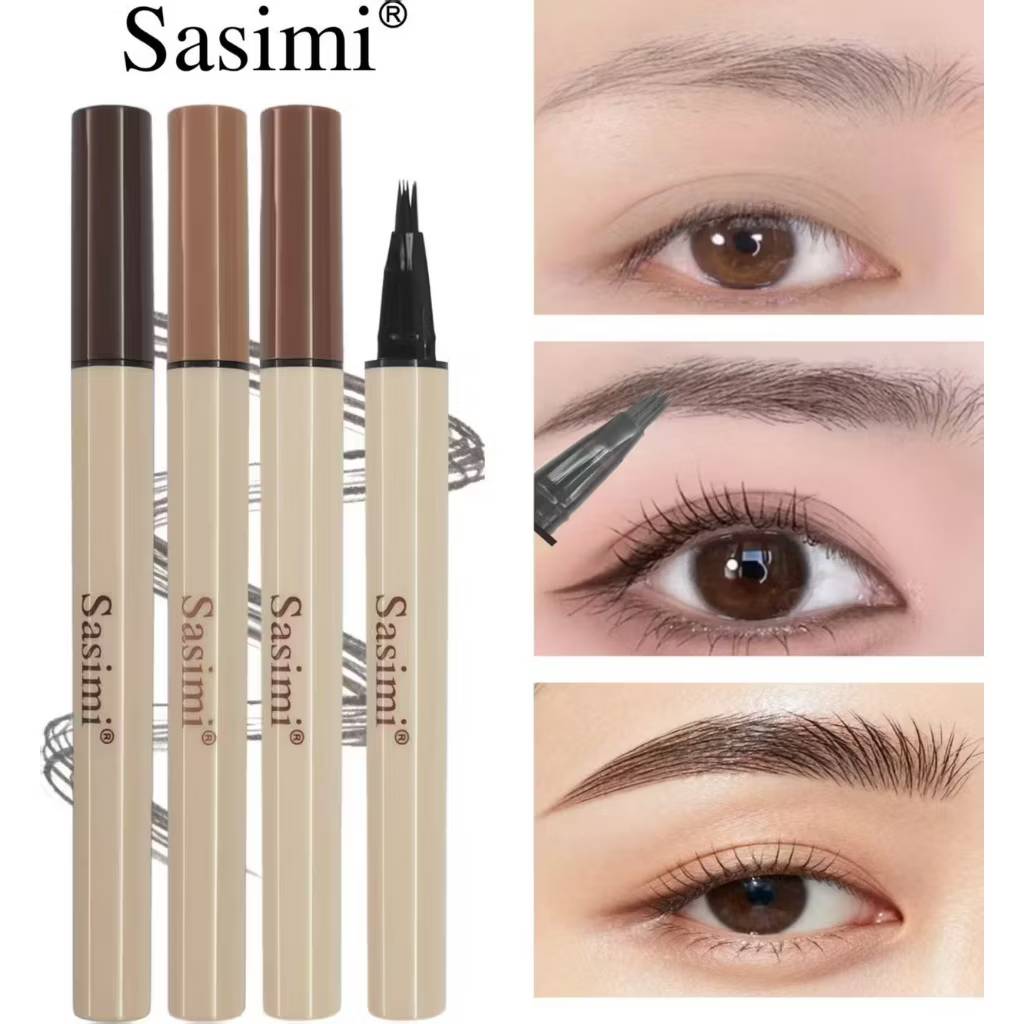 S92020 Sasimi fluffy line liquid eyebrow pencil ซาซิมิ ฟลัฟฟี่ ไลน์ ลิควิด อายโบรว์ เพนซิล 0.6ml. - Image 9