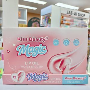 NO.70989-03 Kiss beauty magic lip oil moist&plump 3mlx12pcs