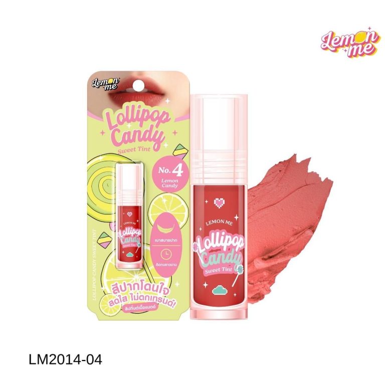 LM2014  Lemon me lollipop candy sweet tint 3g. - NO.04lemon candy