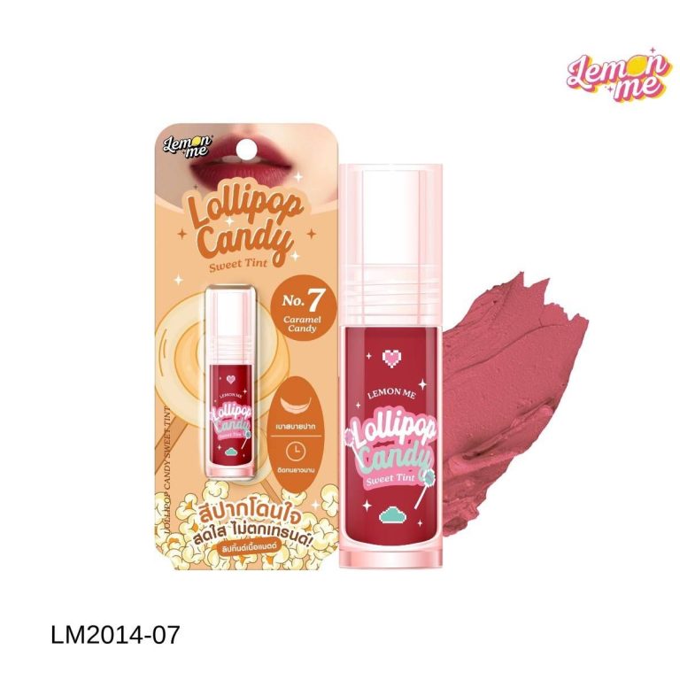 LM2014  Lemon me lollipop candy sweet tint 3g. - NO.07caramel candy