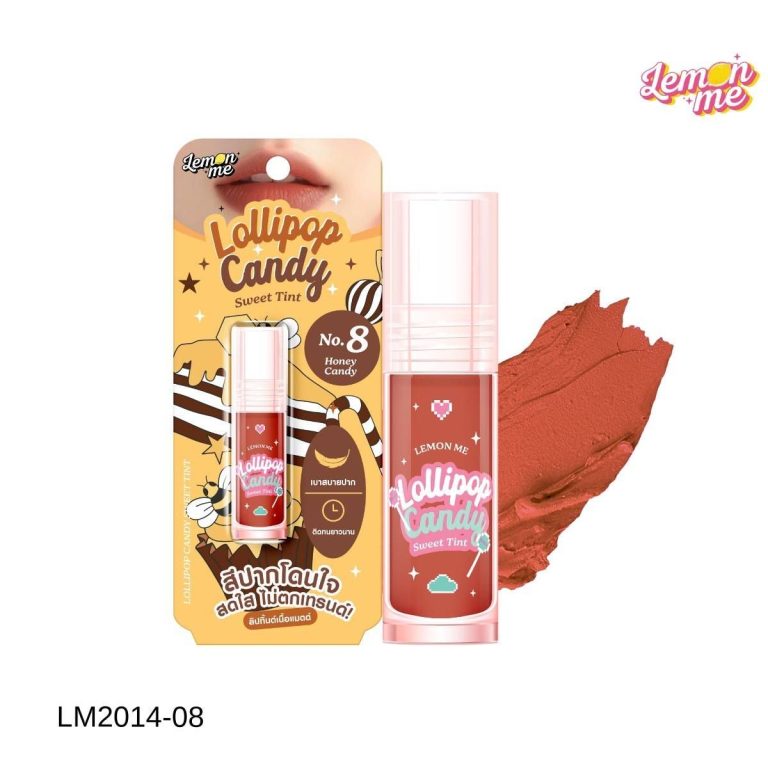 LM2014  Lemon me lollipop candy sweet tint 3g. - NO.08honey candy