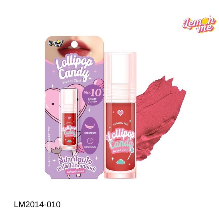 LM2014  Lemon me lollipop candy sweet tint 3g. - NO.10sugar candy