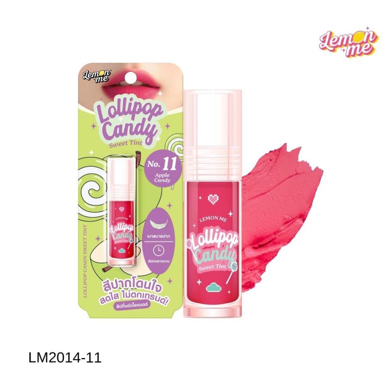 LM2014  Lemon me lollipop candy sweet tint 3g. - NO.11apple candy