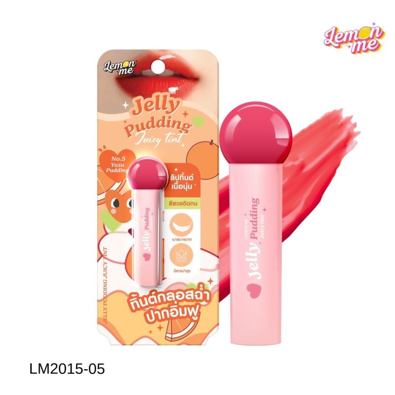 LM2015 Lemon me jelly pudding juicy tint เจลลี่ พุดดิ้ง จูซี่ทิ้นต์ 2.3g. - NO.05yuzu pudding
