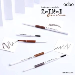 OD741  odbo 2-in-1 brow item โอดีบีโอ ทูอินวัน บราว ไอเท็ม 0.3g.