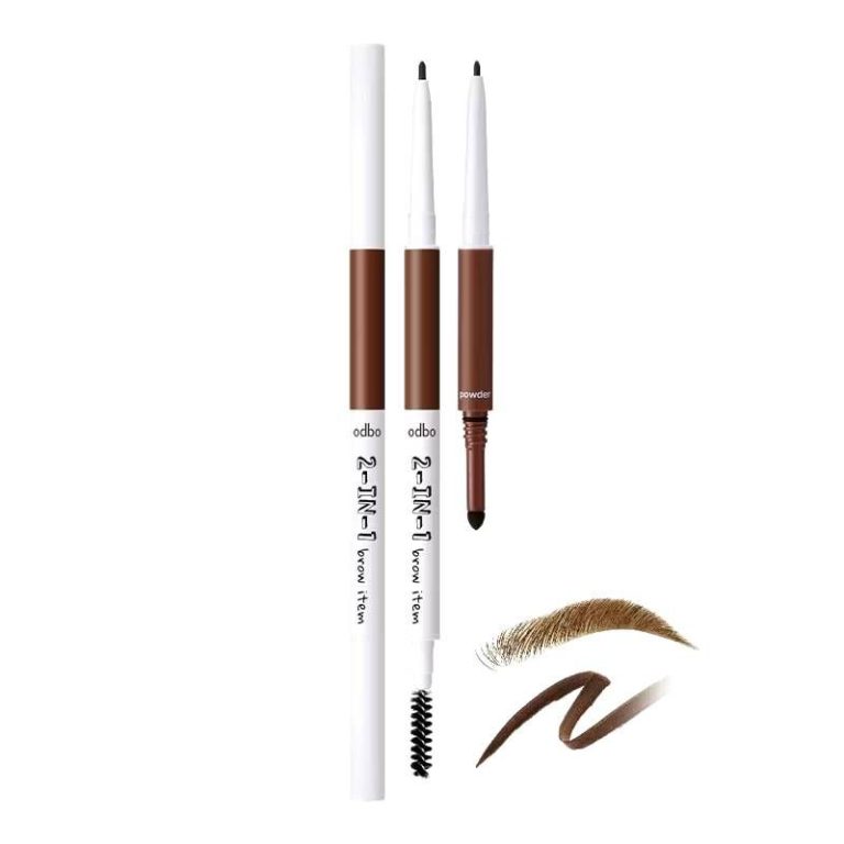 OD741  odbo 2-in-1 brow item โอดีบีโอ ทูอินวัน บราว ไอเท็ม 0.3g. - NO.02Espresso