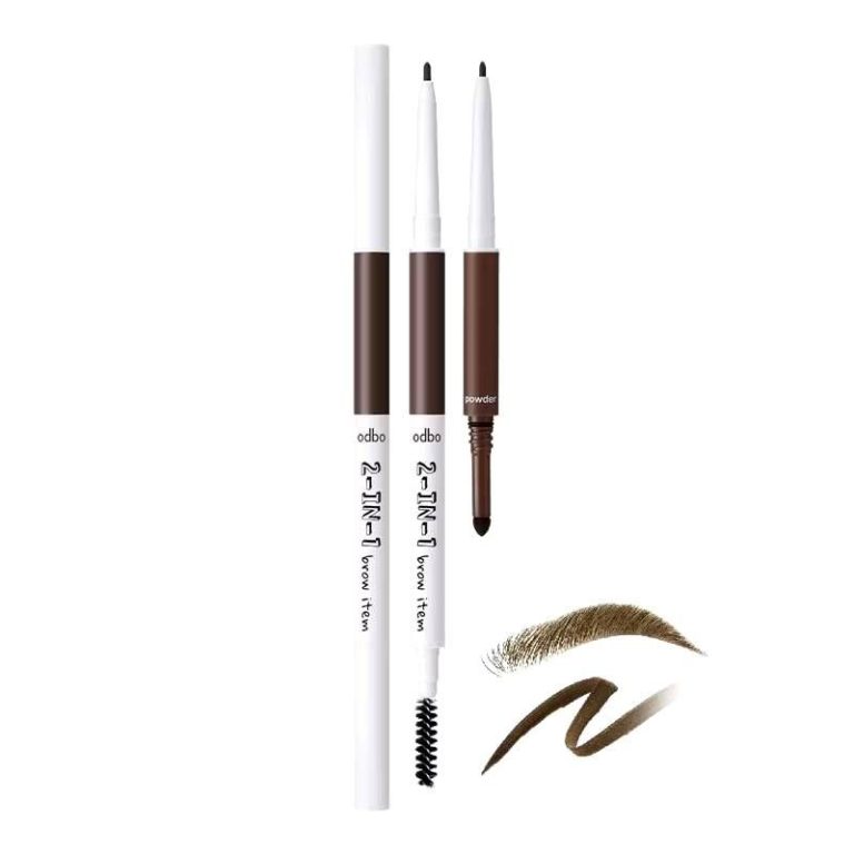 OD741  odbo 2-in-1 brow item โอดีบีโอ ทูอินวัน บราว ไอเท็ม 0.3g. - NO.03Gray brown