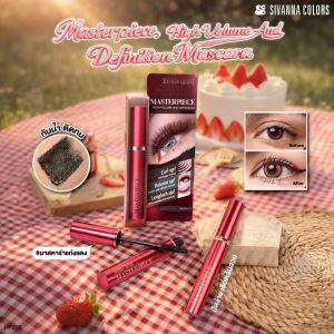 HF219 Sivanna colors masterpiece high volume and defintion mascara ซีเวนน่า คัลเลอร์ส มาสเตอร์พีช ไฮ วอลลุ่ม แอนด์ เดฟฟินิชชั่น 7g.