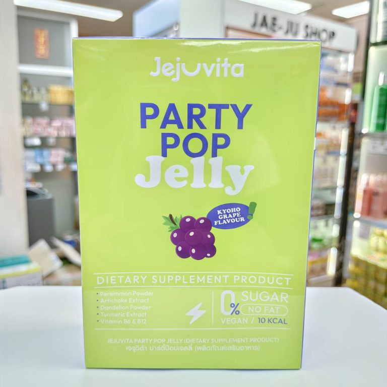 Jejuvita jelly เจจูวิต้า เจลลี่ 25gx10pcs - 04.party pop