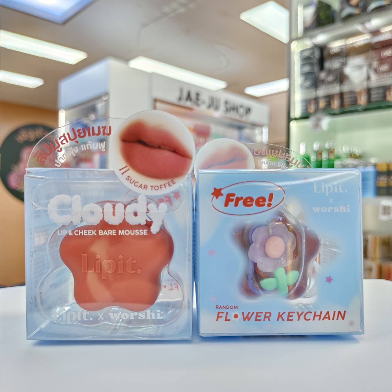 Lipit.x worshi cloudy lip&cheek bare mousse ลิปอิท เอ็กซ์วอชิ เคลาดี้ลิปแอนด์ชีคแบร์มูส 4.5g - Image 26