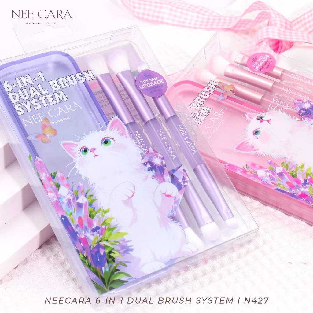 N427 Nee cara 6-in-1 dual brush system นี คารา บี คัลเลอร์ฟลู - Image 3