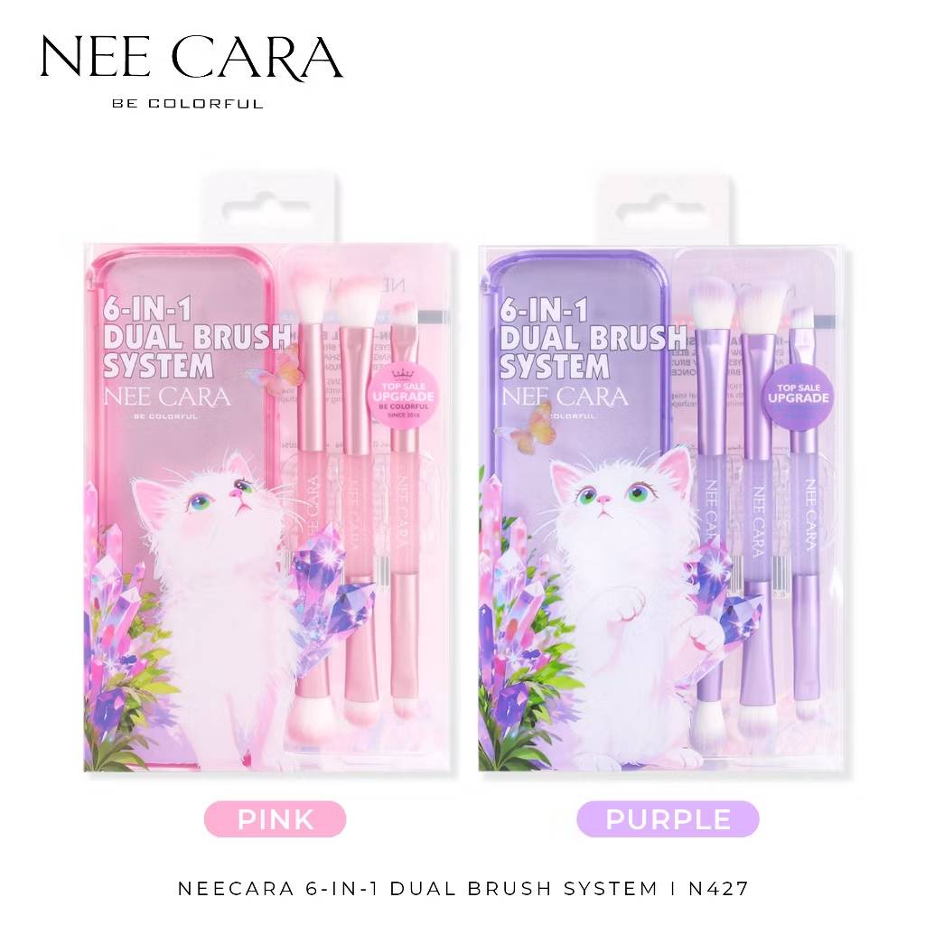 N427 Nee cara 6-in-1 dual brush system นี คารา บี คัลเลอร์ฟลู