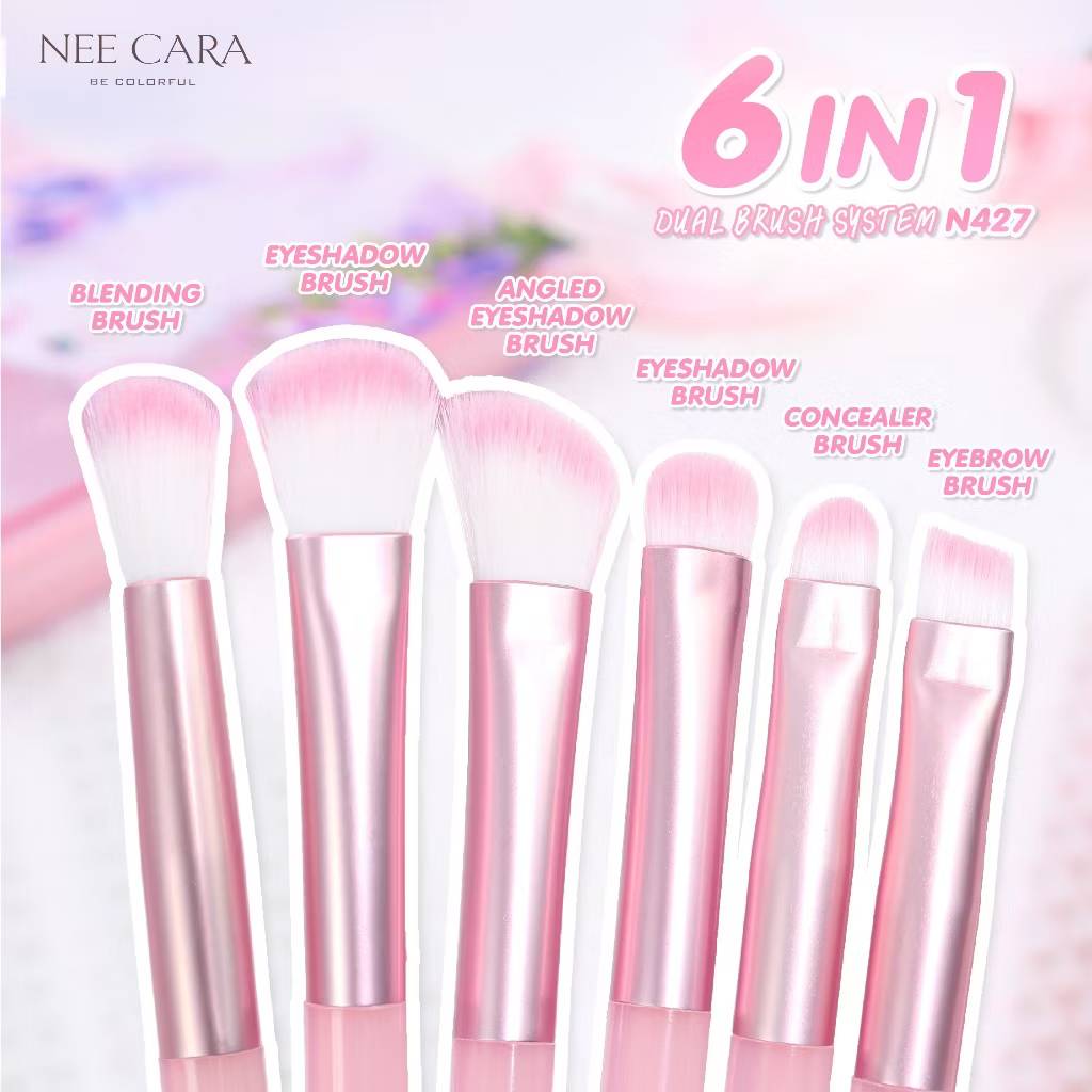 N427 Nee cara 6-in-1 dual brush system นี คารา บี คัลเลอร์ฟลู - Image 8