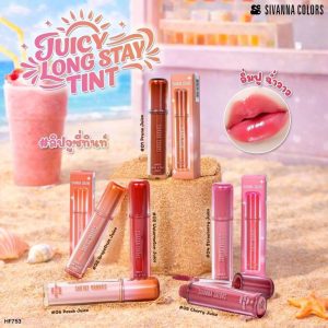 HF753 Sivanna colors juicy long stay tint ซีเวนน่า คัลเลอร์ส จูซี่ ลอง สเตย์ ทิ้นท์ 2.5g.